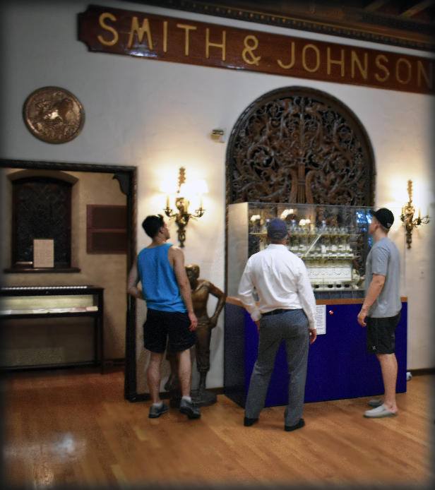 Visitors in the Museum