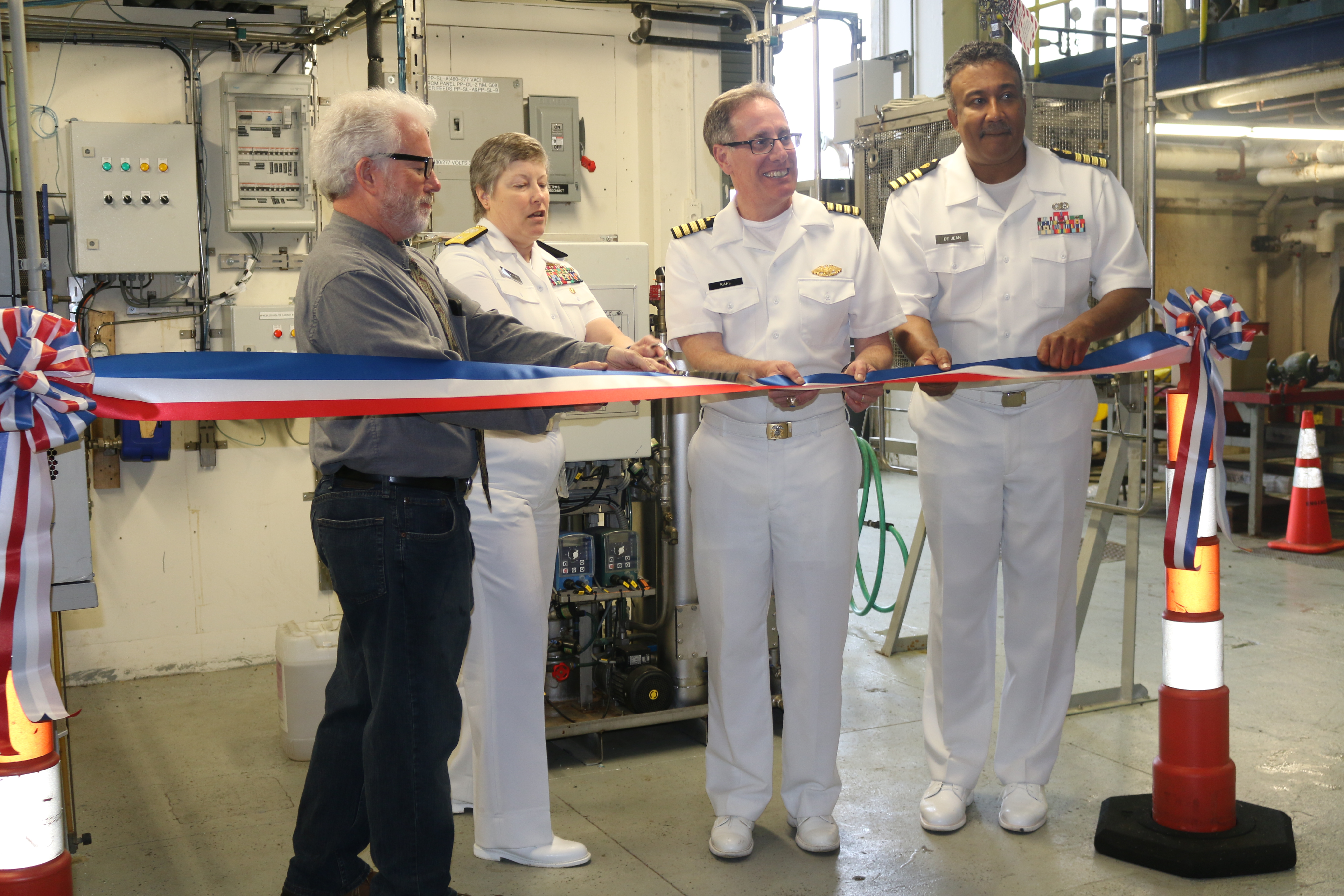Ribbon Cutting for Oily Water Seperator