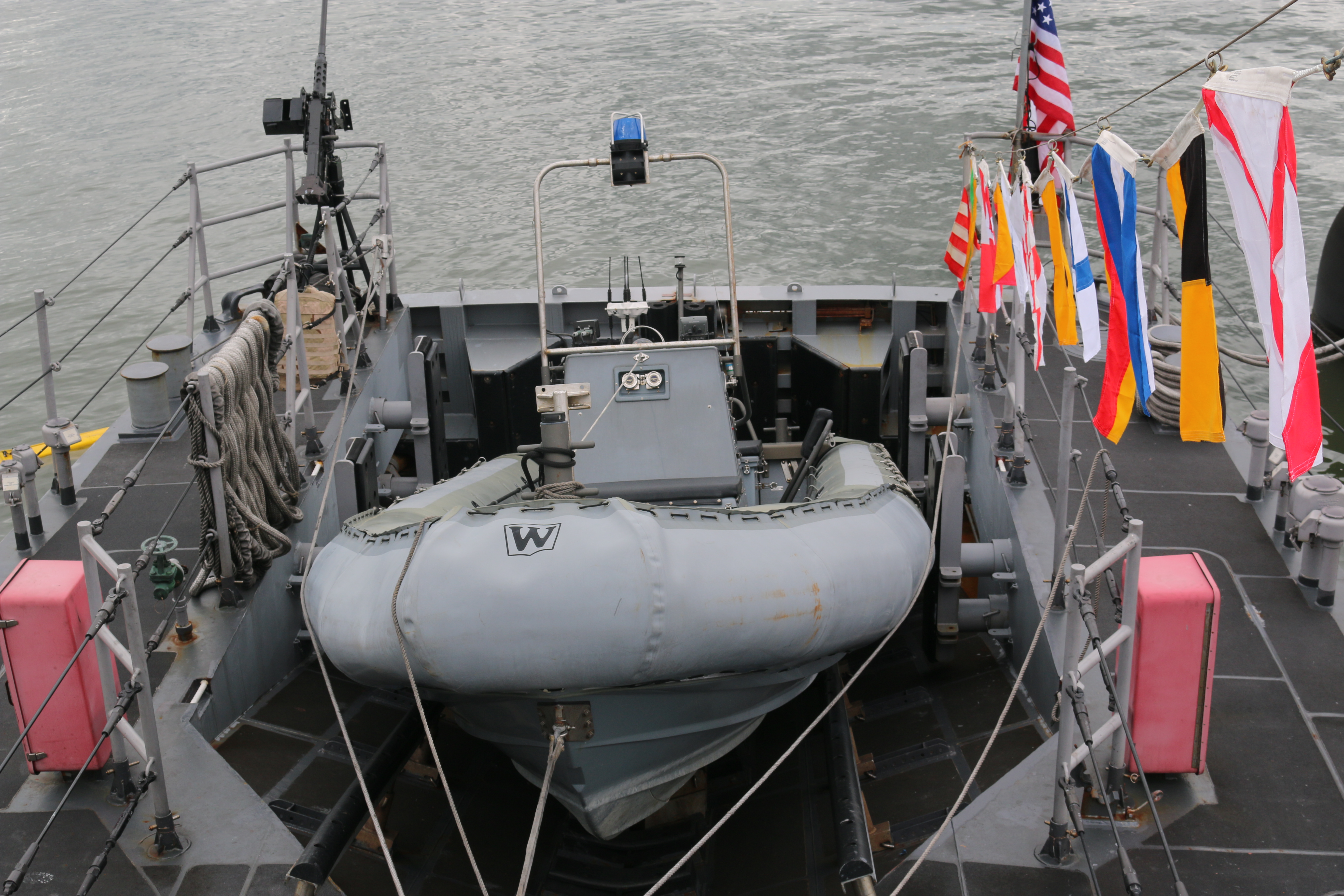  RHIB on USS Zephyr