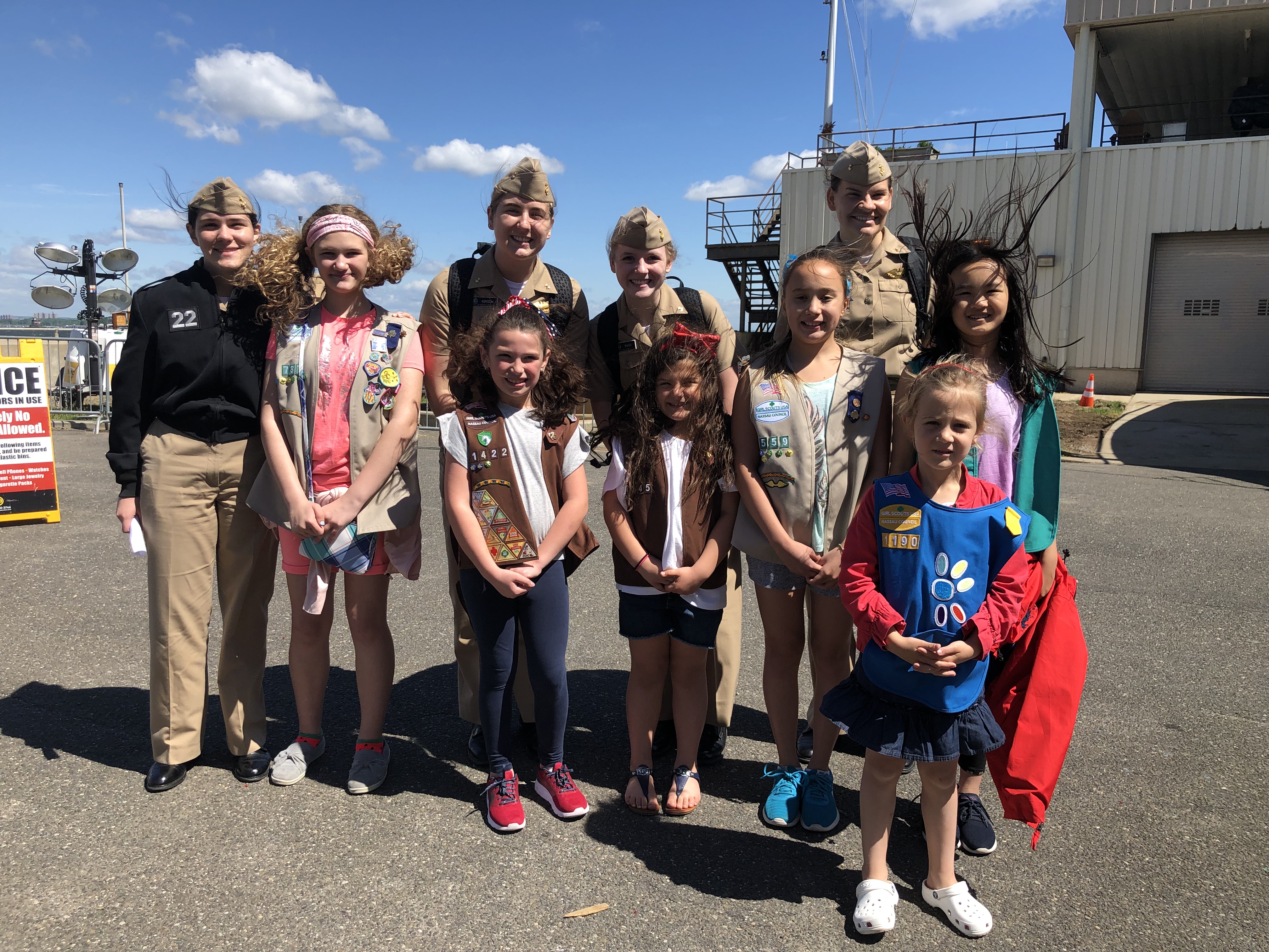 Midshipmen visit the USS Tornado