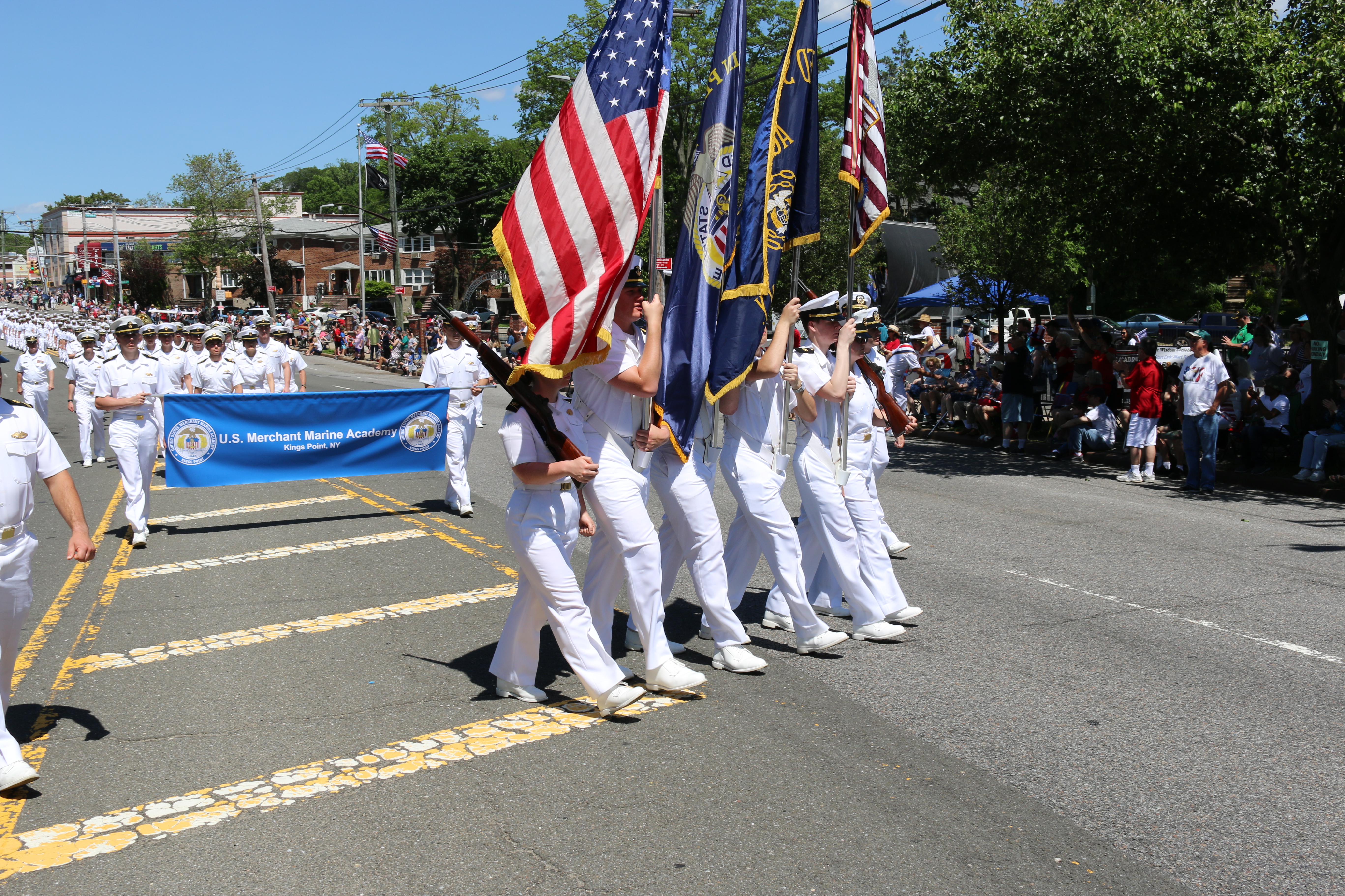 Admiral Rock at Closing Ceremonies