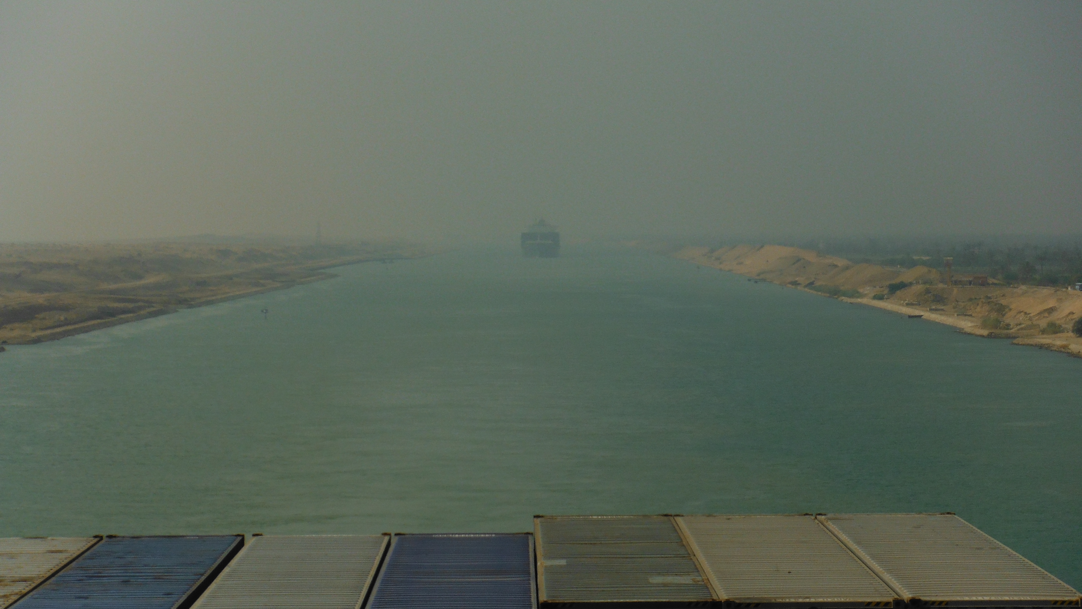 Transiting the Suez Canal by MIDN Guettelin