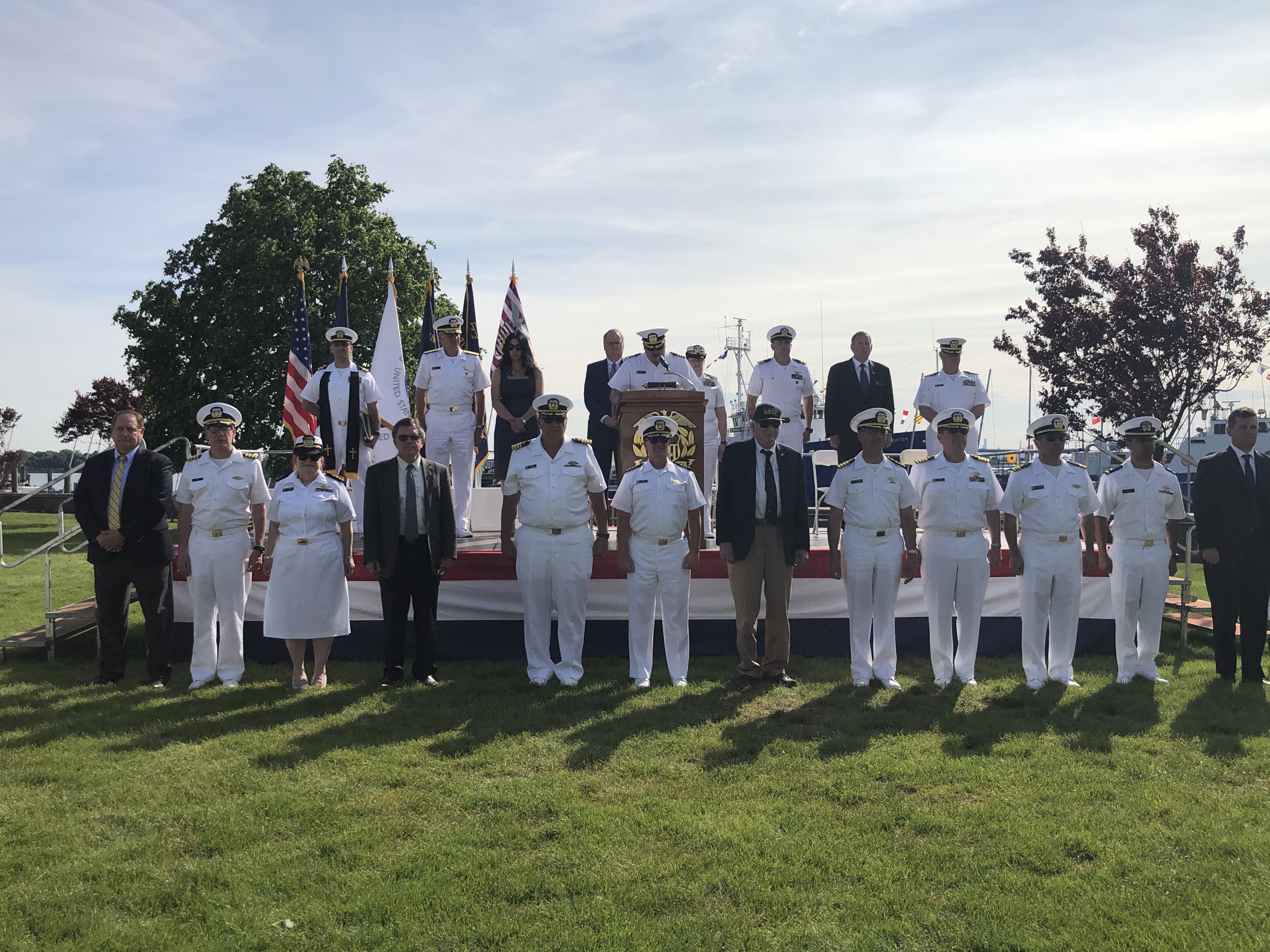 Corporate Source was first to visit the USS Tornado - PC 14