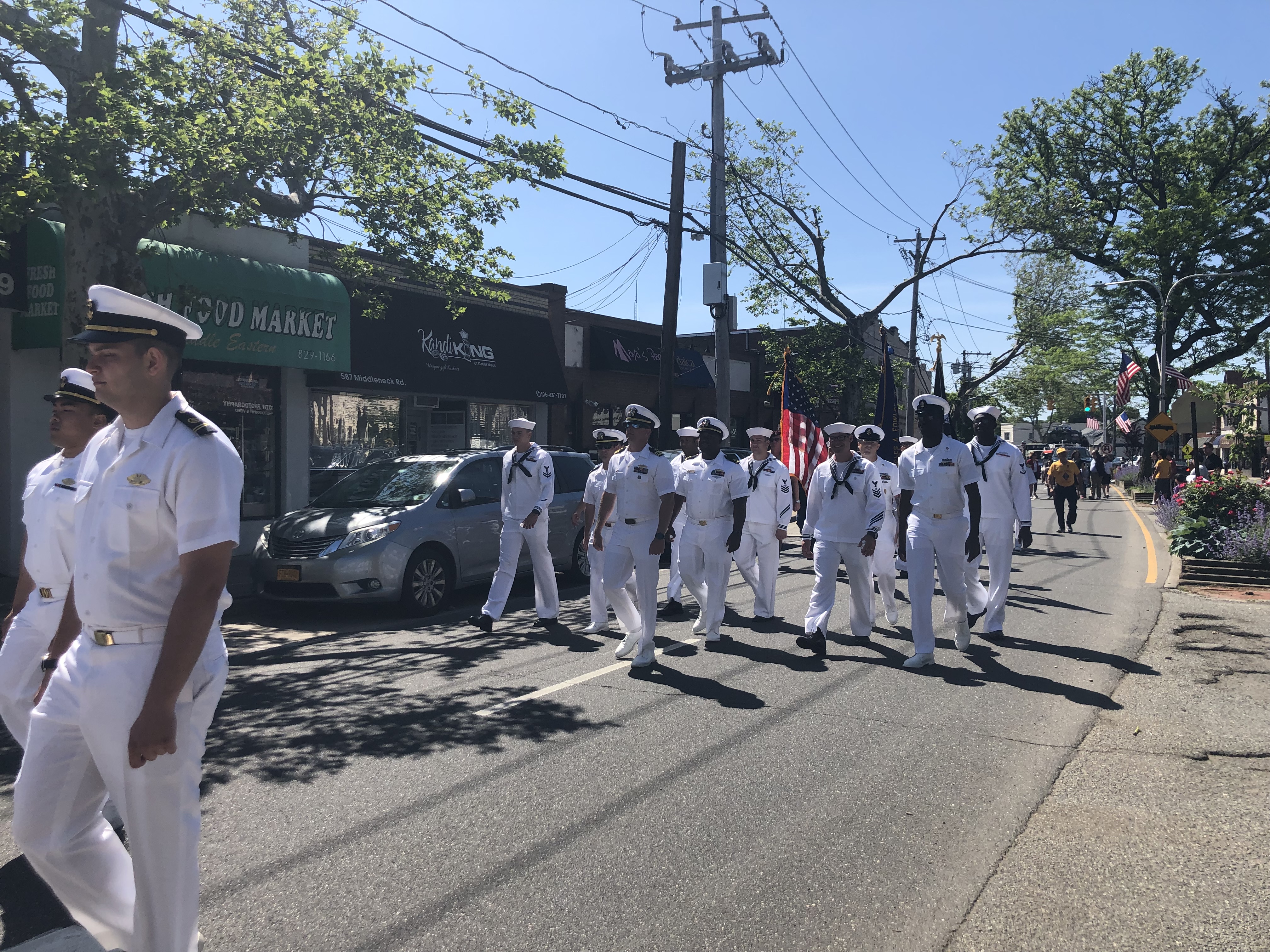 USMMA Regimental Band at Great Neck Wreath Laying