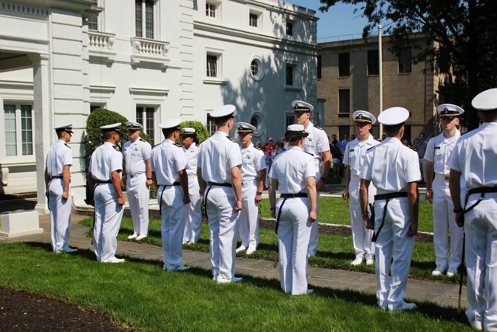 Change of Command Ceremony at Wiley Hall