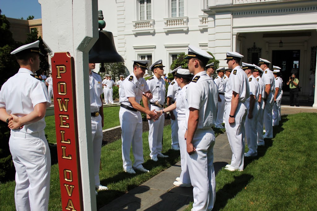 Change of Command Ceremony at Wiley Hall