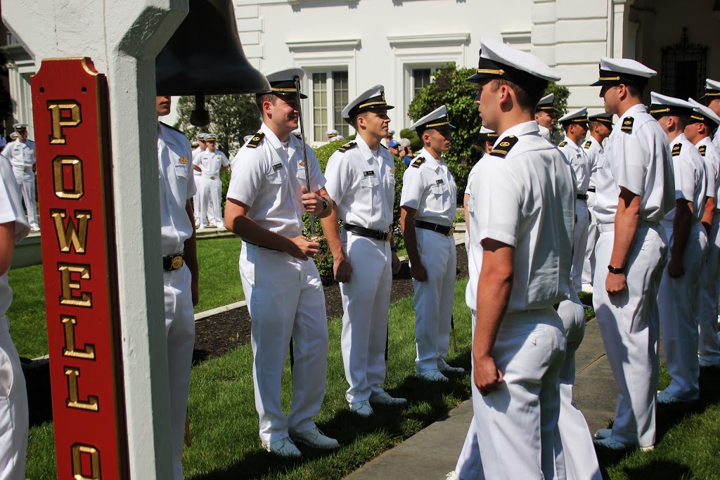 Change of Command Ceremony at Wiley Hall