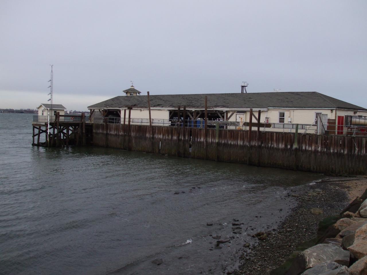 The Crowninshield project will enable the USMMA to demolish a severely deteriorated and potentially hazardous structure and replace it with a structurally sound and safe breakwater with floating piers.