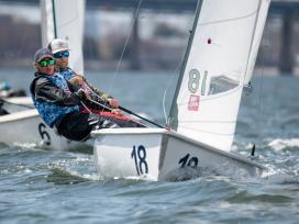 Dinghy sailing photo