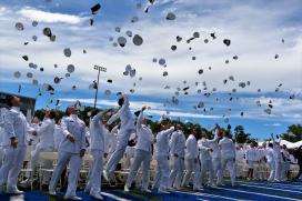 2022 Graduation Hat Toss