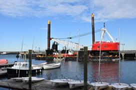 Hague Basin Dredging Project at USMMA
