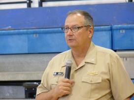 Welcome from Captain Gene Albert, Head of the Department of Professional Development and Career Services 