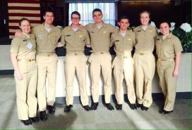 Midshipmen at the “National Conference on Ethics in America” at the U.S. Military Academy