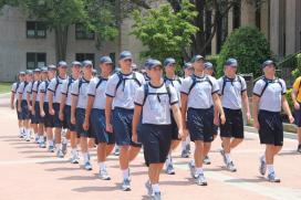 Class of 2016 Plebes marching