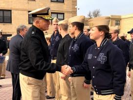 RADM Buono Gold and Silver Stars