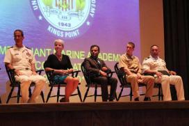 L-R: RADM Helis, Dr. van Wyk, Dr. Kumar, Regimental Commander Berto, Chaplain Ortiz